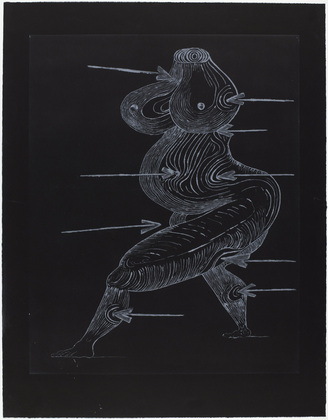 Louise Bourgeois. Sainte S&eacute;bastienne. 1992