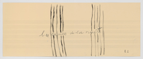 Louise Bourgeois. Untitled, no. 32 of 48 in La Rivi&egrave;re Gentille (set 2), from the series of installation sets (1-3). 2007