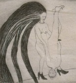 Louise Bourgeois. Untitled, plate 4 of 5, from the series, The Laws of Nature. c. 2003