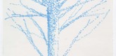 Louise Bourgeois. Untitled (Blue Tree I), in Les Arbres (1), from the editioned series of portfolios, Les Arbres (1-6). 2004