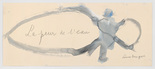 Louise Bourgeois. Untitled, no. 34 of 48 in La Rivi&egrave;re Gentille (set 2), from the series of installation sets (1-3). 2007