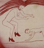 Louise Bourgeois. Untitled, plate 5 of 5, from the series, The Laws of Nature. c. 2003