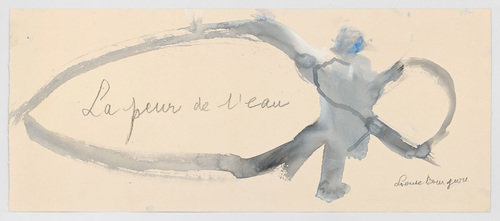 Louise Bourgeois. Untitled, no. 34 of 48 in La Rivi&egrave;re Gentille (set 2), from the series of installation sets (1-3). 2007