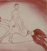 Louise Bourgeois. Untitled, plate 1 of 5, from the series, The Laws of Nature. c. 2003