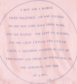 Louise Bourgeois. She Lost It (2). 1992