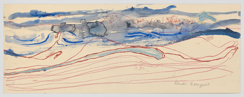 Louise Bourgeois. Untitled, no. 36 of 48 in La Rivi&egrave;re Gentille (set 2), from the series of installation sets (1-3). 2007