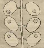Louise Bourgeois. Untitled, no. 37 of 48 in La Rivi&egrave;re Gentille (set 2), from the series of installation sets (1-3). 2007