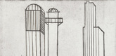 Louise Bourgeois. Plate 3 of 11, from the illustrated book, He Disappeared into Complete Silence, second edition. 1995-2003