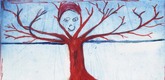 Louise Bourgeois. Untitled (Wide Tree), in Les Arbres (1), from the editioned series of portfolios, Les Arbres (1-6). 2004