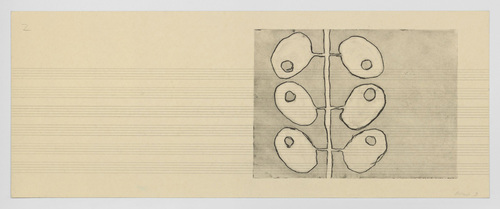 Louise Bourgeois. Untitled, no. 37 of 48 in La Rivi&egrave;re Gentille (set 2), from the series of installation sets (1-3). 2007