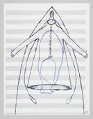 Louise Bourgeois. Untitled (Study for Wishbone). 1998
