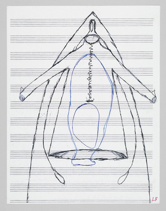 Louise Bourgeois. Untitled (Study for Wishbone). 1998