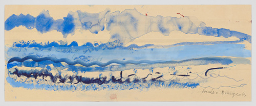 Louise Bourgeois. Untitled, no. 38 of 48 in La Rivi&egrave;re Gentille (set 2), from the series of installation sets (1-3). 2007