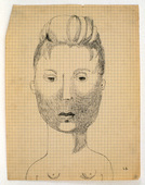 Louise Bourgeois. Self Portrait. 1942