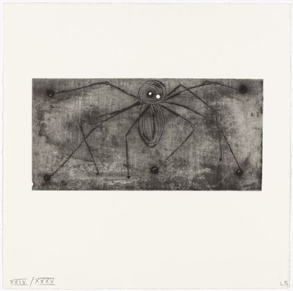 Louise Bourgeois. Untitled, plate 2 of 9, from the illustrated book, Ode &agrave; Ma M&egrave;re. 1995