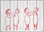 Louise Bourgeois. Hanging (To Life) on a Thread. 2002