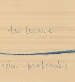 Louise Bourgeois. Untitled, no. 42 of 48 in La Rivi&egrave;re Gentille (set 2), from the series of installation sets (1-3). 2007