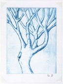 Louise Bourgeois. Untitled (Bent Tree), in Les Arbres (1), from the editioned series of portfolios, Les Arbres (1-6). 2004