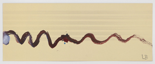 Louise Bourgeois. Untitled, no. 44 of 48 in La Rivi&egrave;re Gentille (set 2), from the series of installation sets (1-3). 2007