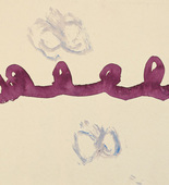 Louise Bourgeois. Untitled, no. 45 of 48 in La Rivi&egrave;re Gentille (set 2), from the series of installation sets (1-3). 2007