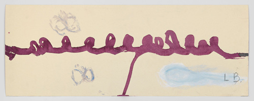 Louise Bourgeois. Untitled, no. 45 of 48 in La Rivi&egrave;re Gentille (set 2), from the series of installation sets (1-3). 2007