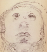 Louise Bourgeois. Untitled, no. 25 of 34, from the sketchbook, Album &agrave; Dessin. sketchbook date: 1950s-1980s