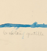 Louise Bourgeois. Untitled, no. 48 of 48 in La Rivi&egrave;re Gentille (set 2), from the series of installation sets (1-3). 2007