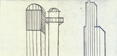 Louise Bourgeois. Plate 3 of 11, from the illustrated book, He Disappeared into Complete Silence, second edition. 1995-2003