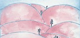 Louise Bourgeois. Untitled (Hills), in Les Arbres (2), from the editioned series of portfolios, Les Arbres (1-6). 2004