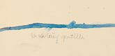Louise Bourgeois. Untitled, no. 48 of 48 in La Rivi&egrave;re Gentille (set 2), from the series of installation sets (1-3). 2007