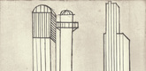 Louise Bourgeois. Plate 3 of 11, from the illustrated book, He Disappeared into Complete Silence, second edition. 1995-2003