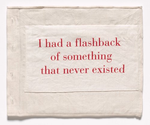 Louise Bourgeois. I Had a Flashback of Something that Never Existed, no. 18 of 34, from the illustrated book, Ode &agrave; l'Oubli. 2004