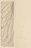 Louise Bourgeois. Untitled, plate 7 of 9, from the illustrated book, Differentiate. 2007