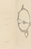 Louise Bourgeois. Untitled, plate 8 of 9, from the illustrated book, Differentiate. 2007