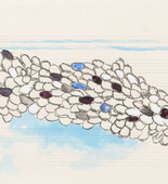 Louise Bourgeois. Untitled, no. 4 of 30 in La Rivi&egrave;re Gentille (set 3), from the series of installation sets (1-3). 2007