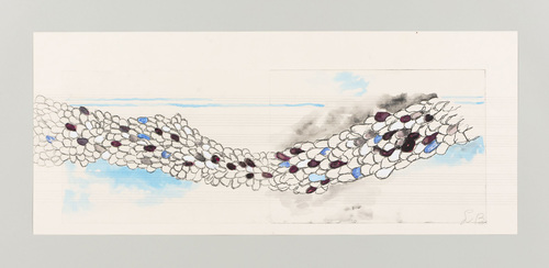 Louise Bourgeois. Untitled, no. 4 of 30 in La Rivi&egrave;re Gentille (set 3), from the series of installation sets (1-3). 2007
