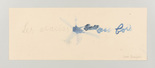 Louise Bourgeois. Untitled, no. 5 of 30 in La Rivi&egrave;re Gentille (set 3), from the series of installation sets (1-3). 2007