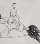 Louise Bourgeois. Untitled, plate 1 of 5, from the series, The Laws of Nature. c. 2003