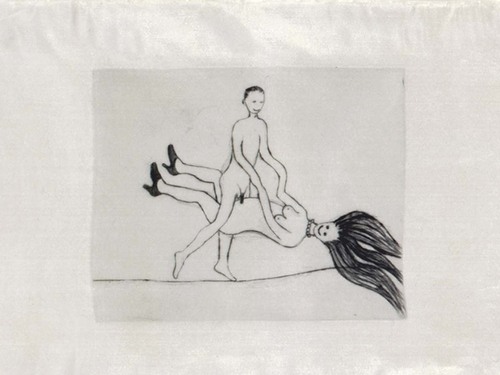 Louise Bourgeois. Untitled, plate 1 of 5, from the series, The Laws of Nature. c. 2003