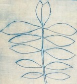 Louise Bourgeois. Untitled (Branch with Twelve Leaves), in Les Arbres (2), from the editioned series of portfolios, Les Arbres (1-6). 2004