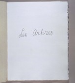 Louise Bourgeois. Les Arbres (3). 2004