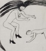Louise Bourgeois. Untitled, plate 5 of 5, from the series, The Laws of Nature. c. 2003