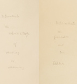 Louise Bourgeois. Differentiate, text, pages 6 and 7 of 26. 2007