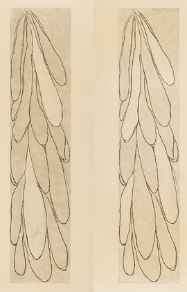 Louise Bourgeois. Untitled, plates 2 and 3 of 9, from the illustrated book, Differentiate. 2007