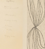 Louise Bourgeois. Untitled, plate 4 of 9, from the illustrated book, Differentiate. 2007