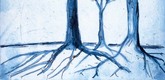Louise Bourgeois. Untitled (Three Trees), in Les Arbres (3), from the editioned series of portfolios, Les Arbres (1-6). 2004