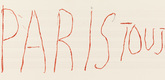 Louise Bourgeois. Paris Toujours. 2006