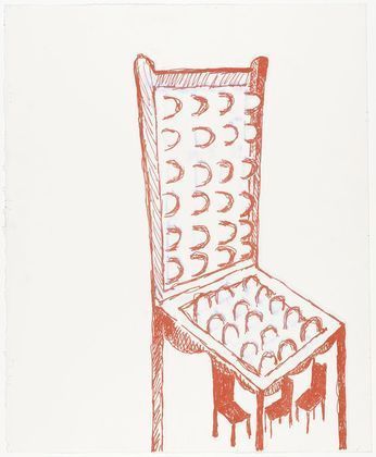 Louise Bourgeois. Le P&egrave;re et les 3 Fils. 1999