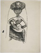 Louise Bourgeois. Mother and Child. 1943