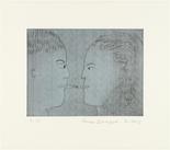 Louise Bourgeois. Untitled, plate 2 of 6, from the portfolio, Together. 2005